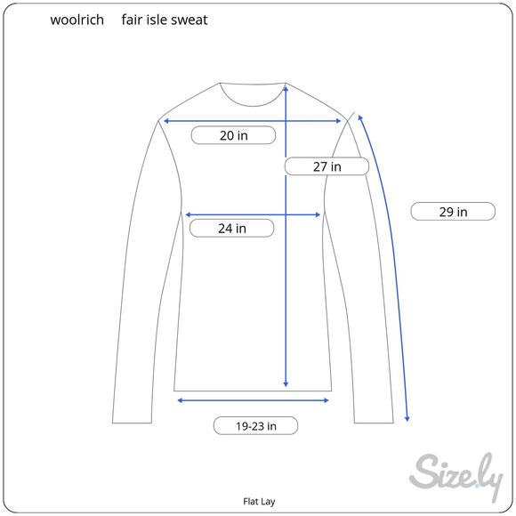 Vintage Y2K Woolrich Fair Isle Wool Sweater Unisex Apres Ski - Picture 7 of 8